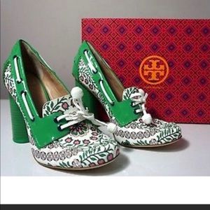 Tory Burch Garden Party Fisher Loafer Pump!!
